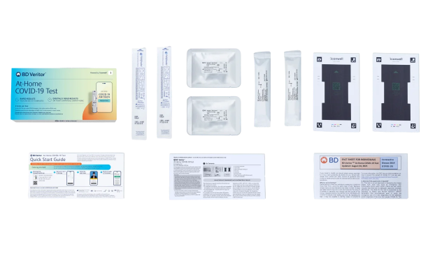 $11BD Veritor COVID-19 家庭自测套装 2套 @ Everlywell