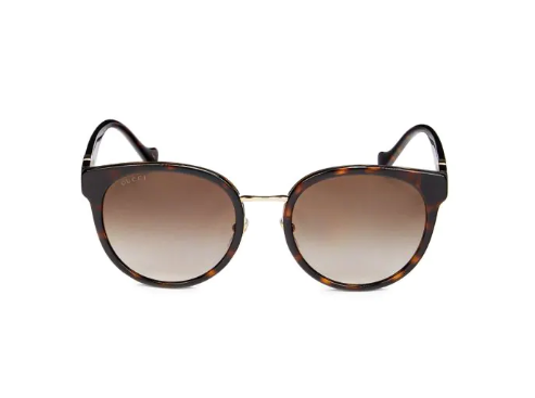 gucci 56mm oval sunglasses