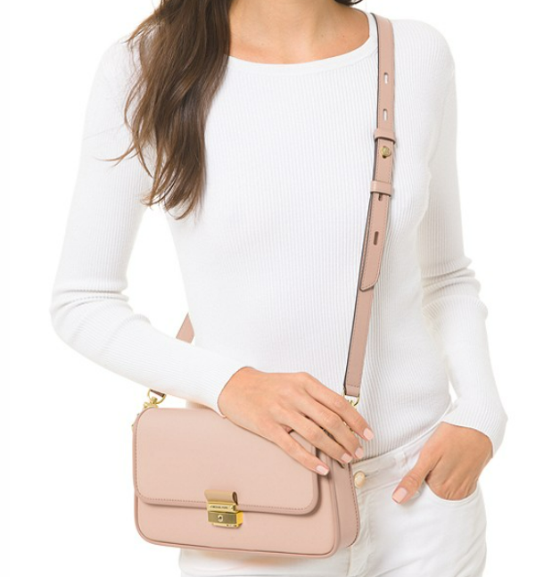 50 Off MICHAEL MICHAEL KORS Bradshaw Small Leather Shoulder Bag 149