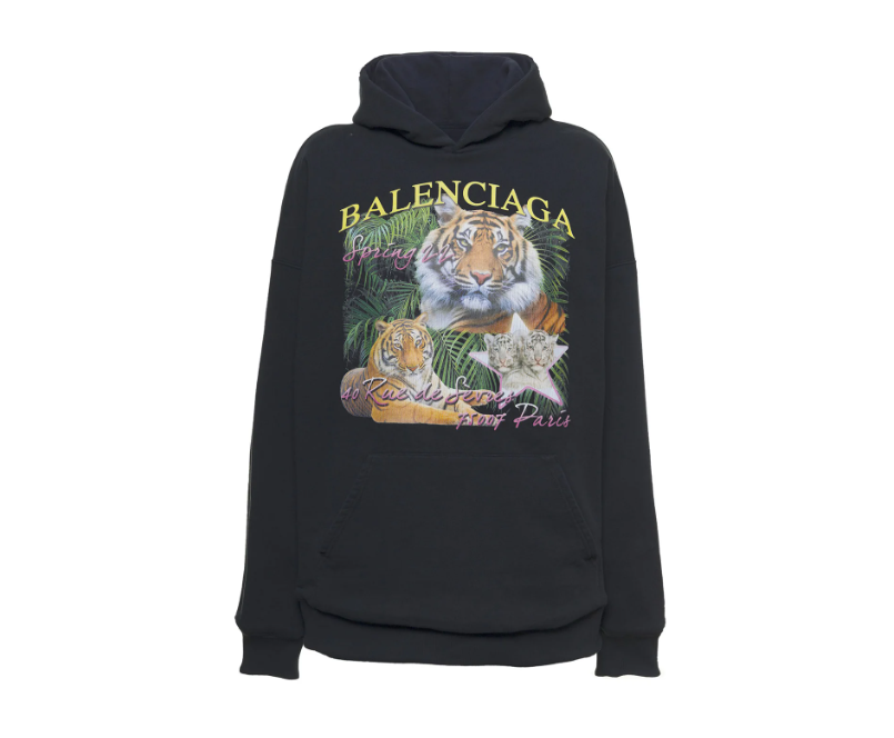 现价$568.57 (原价$892.53)Italist官网精选Balenciaga Fbi Year Of Tiger巴黎世家时尚卫衣优惠！