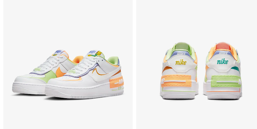 nike官网 air force 1 冰淇淋配色休闲鞋热卖
