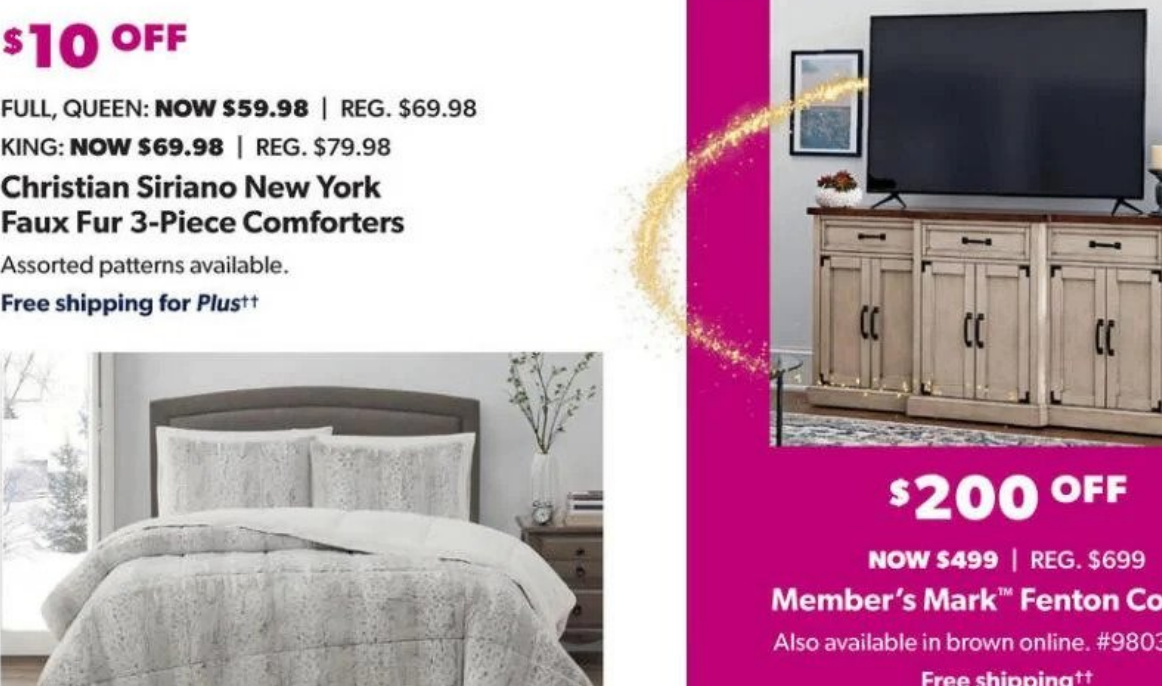 Dyson V8 手持吸尘器仅$299.98, Vizio 58  4K QLED电视仅$379Sam s Club 黑五大促 - 家具家电、电子产品、游戏产品、健康护肤等，全部参加