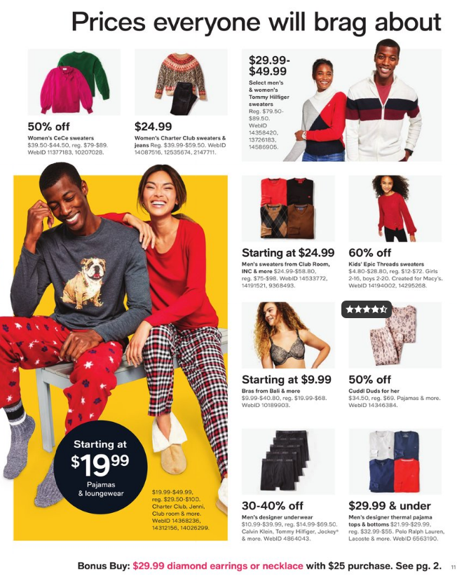 13件套锅具$29.99 枕头$6.99Macy s 2022黑五海报新鲜出炉 大促即将开始 11月7日第一波