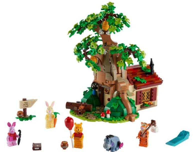 可以让小熊维尼坐在火堆旁的木头上