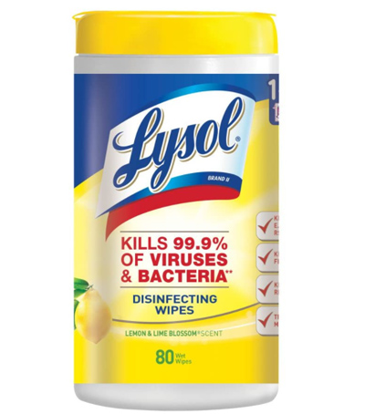 Lysol消毒擦布 Lysol消毒擦布