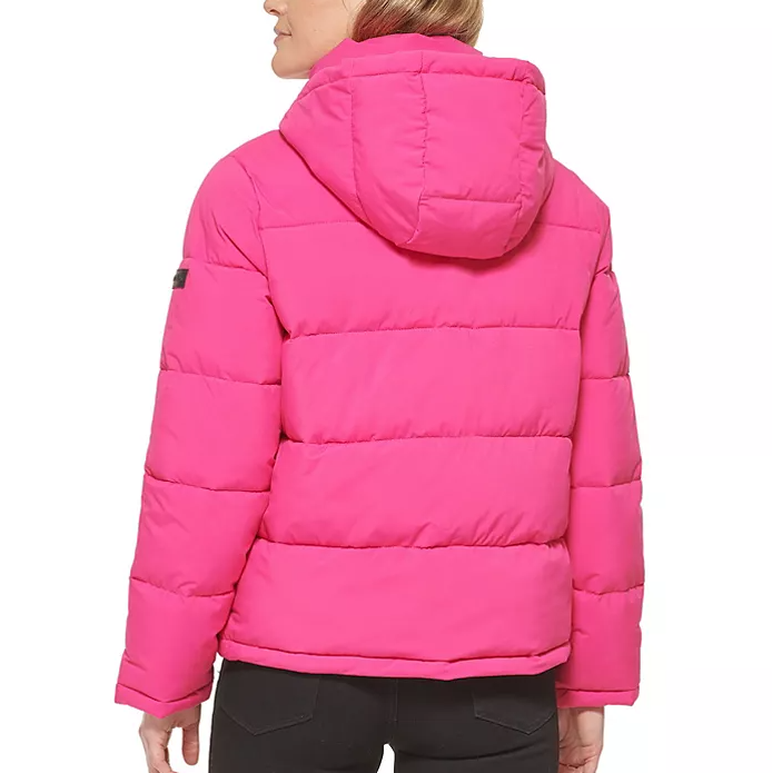 Calvin Klein Ladies Hooded Puffer Jacket @ Sam's Club For $ + Free  Shipping - Extrabux