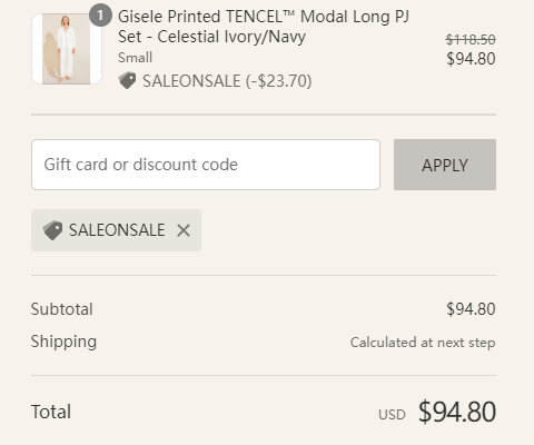 低至5折Eberjey 总统日大促，精选超舒适睡衣、内衣、泳装等特卖