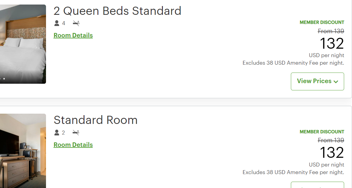 每晚送5000积分IHG - Holiday Inn 奥兰多迪斯尼泉™区假日酒店及度假村，$132/晚起