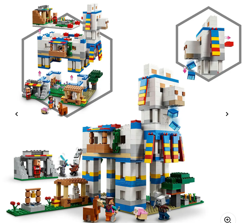 Lego Minecraft 樂高我的世界之羊駝村莊 (21188) @ Zavvi $99.99 (原價$129.99)Lego Minecraft 樂高我的世界之羊駝村莊 (21188) @ Zavvi