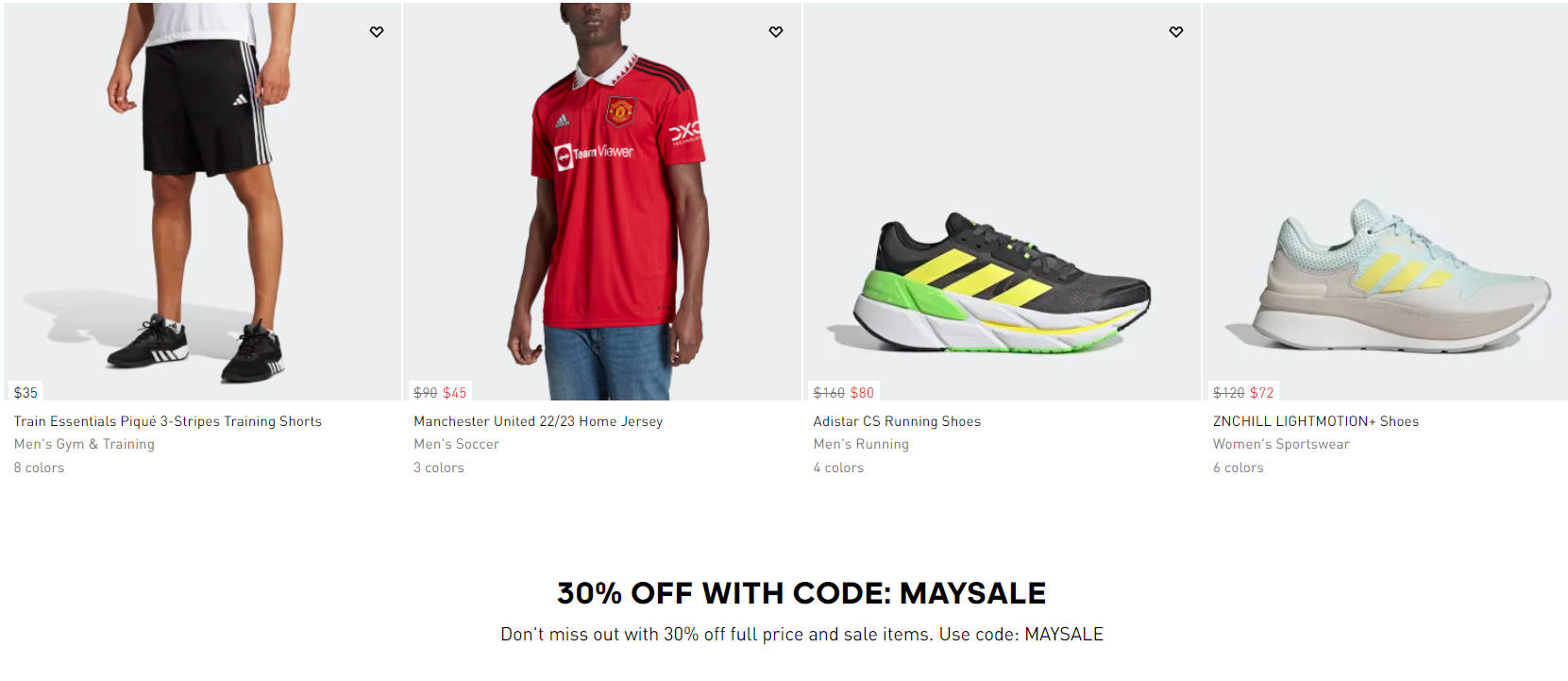 adidas - 30% Off Select Sale & Full Price Items  adidas - 30% Off Select Sale & Full Price Items