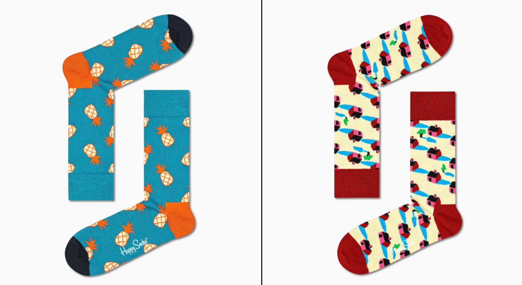 Restock their sock drawer with seven new styles inspired by everything from space to pineapples Restock their sock drawer with seven new styles inspired by everything from space to pineapples