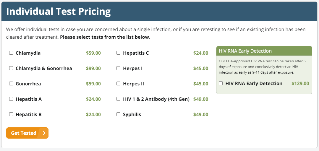 STDcheck.com 声明它不接受保护其客户隐私的保险