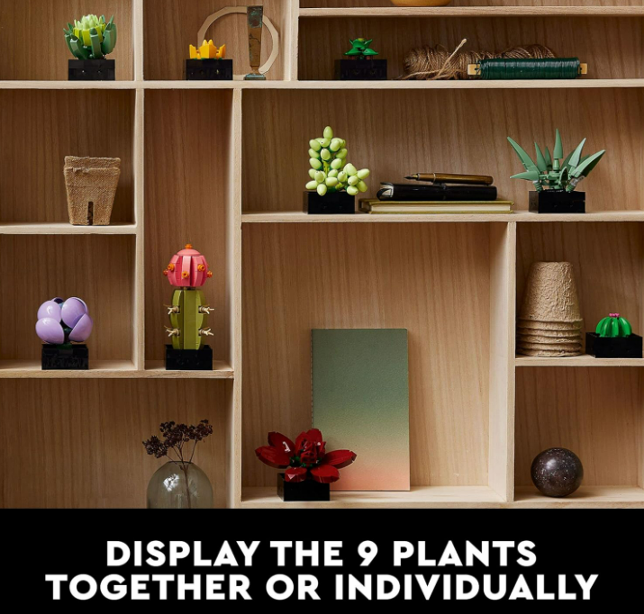 $39.99 (原价$49.99)Lego 10309 多肉植物套装  @ Amazon，771块颗粒