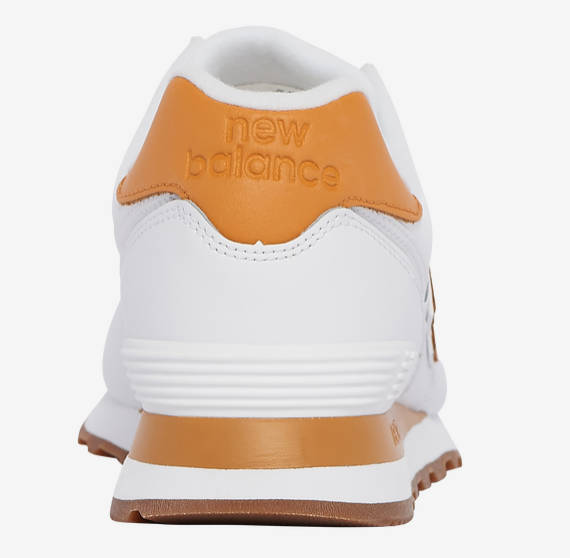 $39.99 (原价 $95) Foot Locker官网 New Balance 574 白黄色男士运动鞋4.2折热卖  