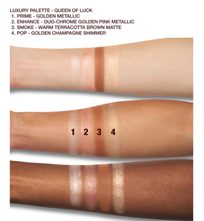 $55Charlotte Tilbury官网上新！2024农历新年限定Queen Of Luck绮梦女王眼影盘