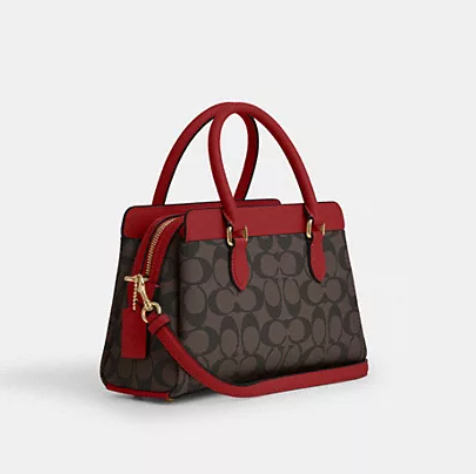 $139 (Value $428) + Free Shipping 68% Off Coach Mini Darcie Carryall In Signature Canvas @ Coach Outlet	