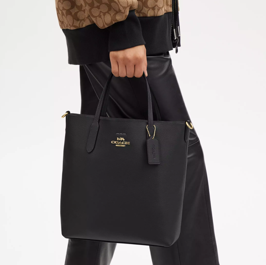 $140 (Value $350) + Free Shipping 60% Off Coach Small Thea Tote @ Coach Outlet