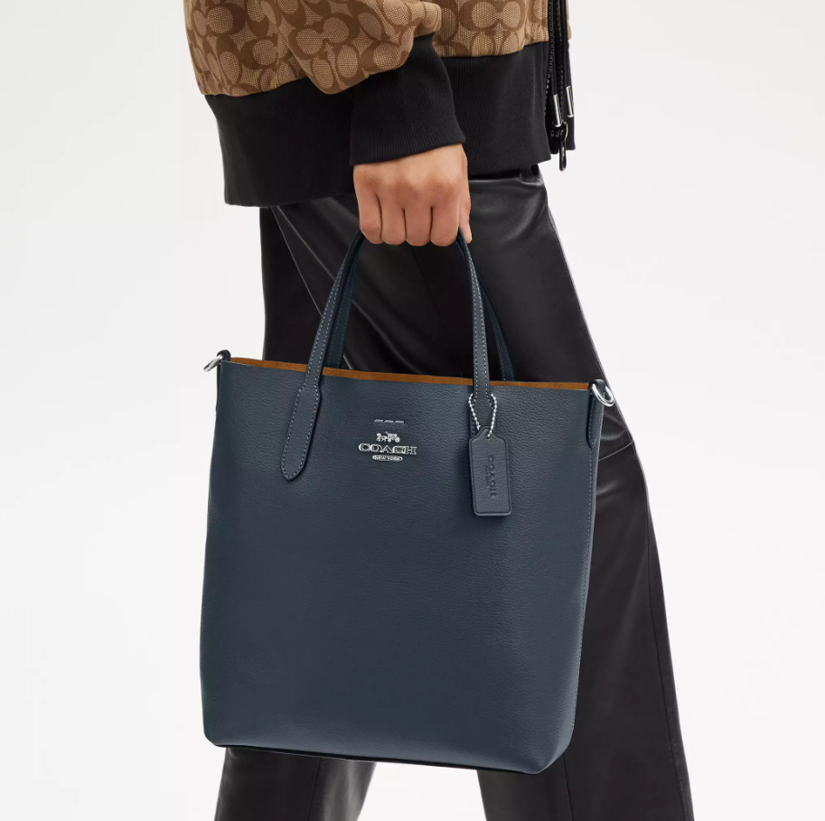 $140 (Value $350) + Free Shipping 60% Off Coach Small Thea Tote @ Coach Outlet