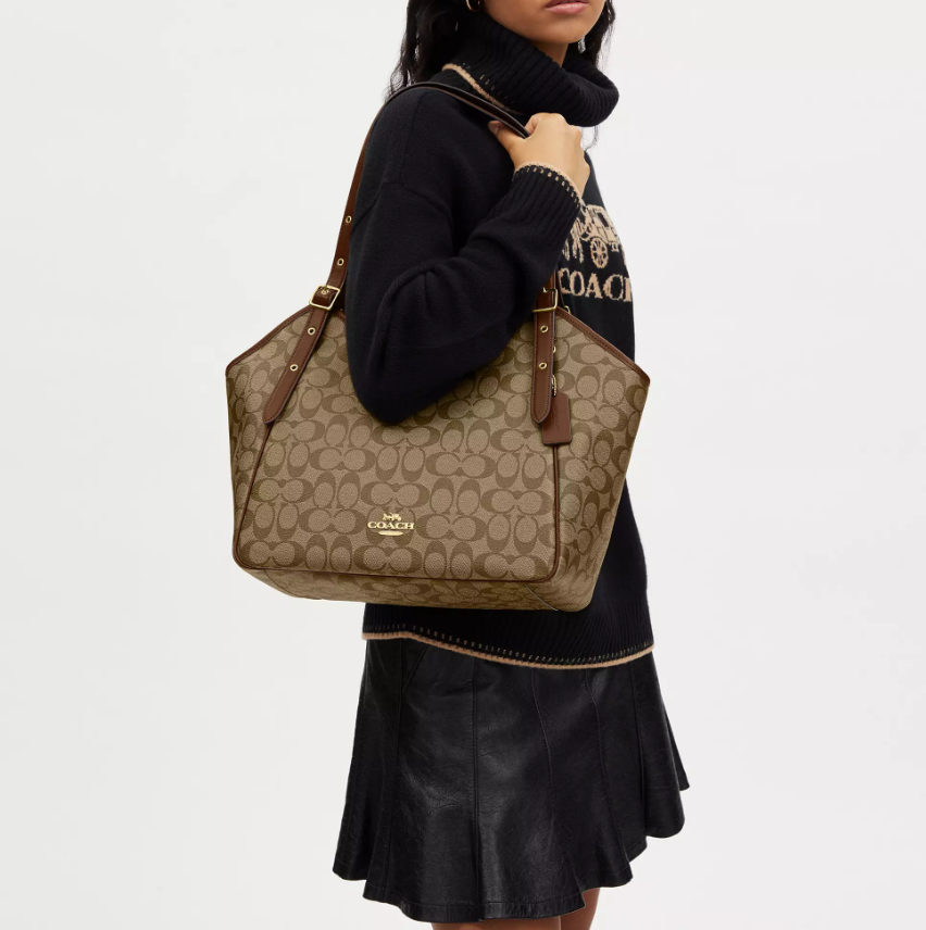 $149 (原价 $478) + 免邮Coach Outlet官网 Coach Meadow 老花单肩包3.1折热卖 多色可选