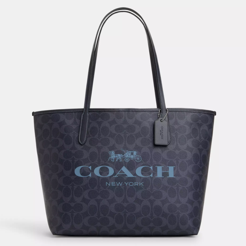 70% Off Coach City Tote In Signature Canvas @ Coach Outlet $119 (Value $398) + Free Shipping 70% Off Coach City Tote In Signature Canvas @ Coach Outlet