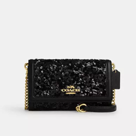 70% Off Coach Flap Clutch Crossbody @ Coach Outlet $89.40 (Value $298) + Free Shipping 70% Off Coach Flap Clutch Crossbody @ Coach Outlet