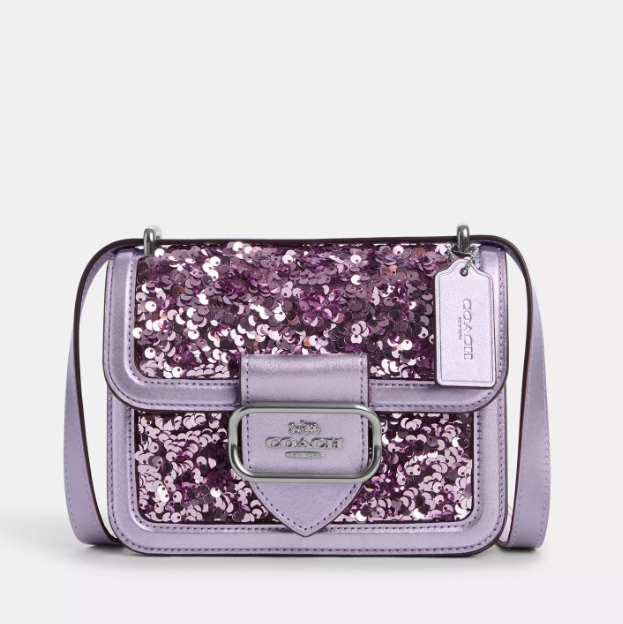 $119.40 (原价 $398) + 免邮Coach Outlet官网 Coach Morgan 方块斜挎包3折热卖 	