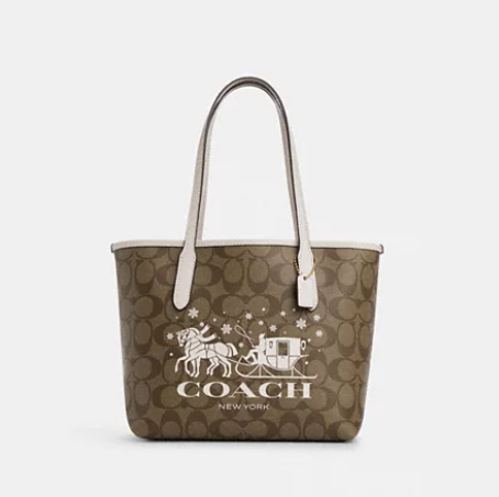 Coach Outlet官网 Coach Mini City 新色老花托特包3折热卖   $89.40 (原价 $298) + 免邮Coach Outlet官网 Coach Mini City 新色老花托特包3折热卖