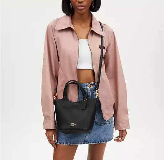 $159 (原价 $398) + 免邮Coach Outlet官网 Coach 纯色水桶包4折热卖 两色可选  