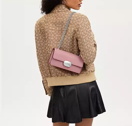 $119.40 (原价 $398) + 免邮Coach Outlet官网 Coach Eliza Flap 斜挎包3折热卖 