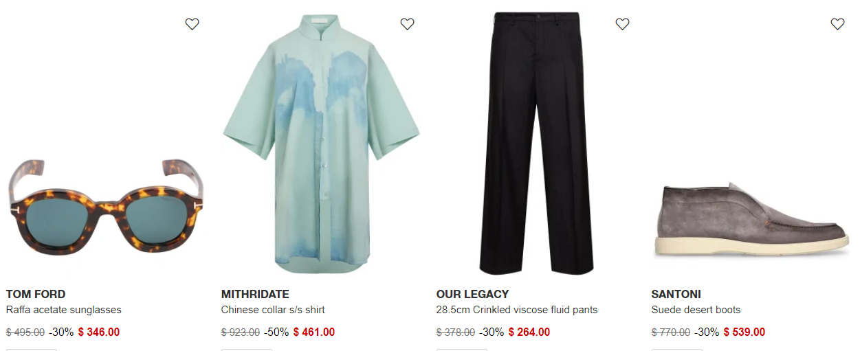 LUISAVIAROMA 2025春夏セール最大 50% オフ