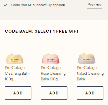 Elemis官网卸妆膏买2赠1