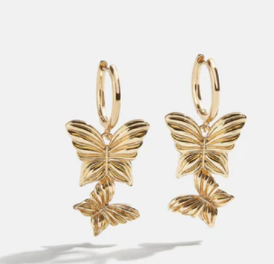 BaubleBar官網 Spread蝴蝶耳環4.7折熱賣 $18 (原價 $38)BaubleBar官網 Spread蝴蝶耳環4.7折熱賣