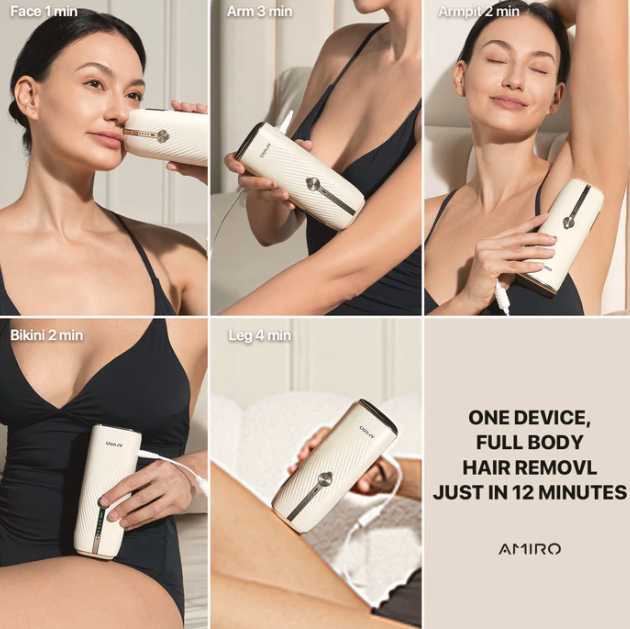 立减$70+免邮AMIRO觅光官网新品IceSmooth强脉冲光脱毛仪$129.99