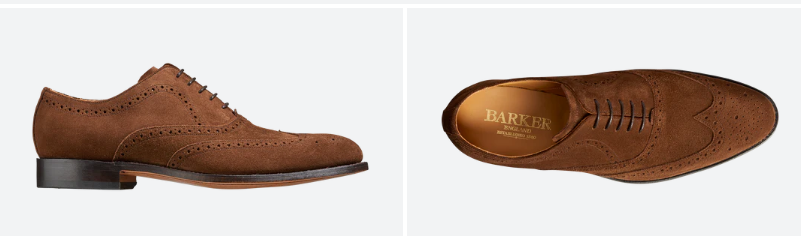 £180 (原价 £240)Barker Shoes官网 Hampstead休闲皮鞋7.5折热卖