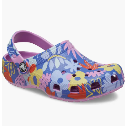 $22.49 (Was $44.99) + Free Shipping 50% Off CROCS Kids  Classic Floral Print Clog @ Nordstrom