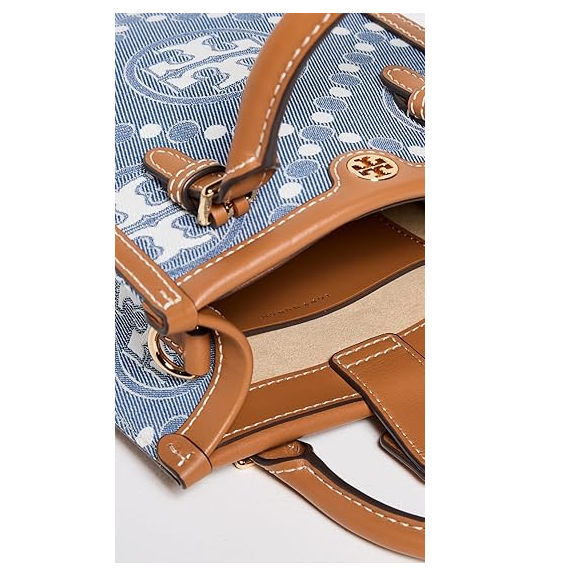 Amazon官网 Tory Burch Monogram 牛仔琴谱包4.5折热卖  $147.60 (原价 $328) + 免邮Amazon官网 Tory Burch Monogram 牛仔琴谱包4.5折热卖