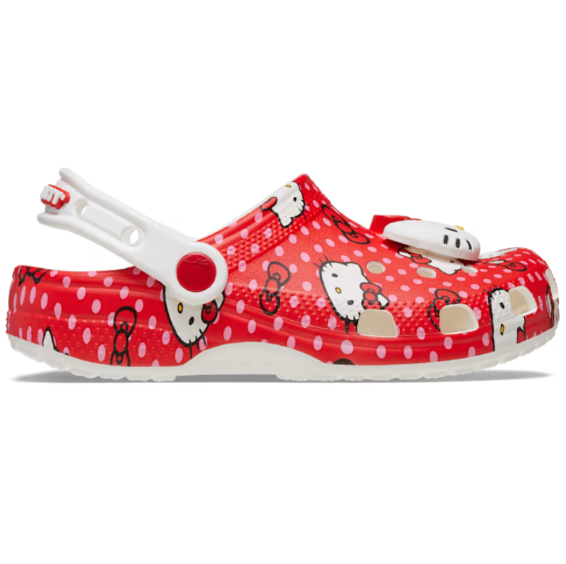 Crocs US官网 全红婵同款 Crocs Hello Kitty®  卡骆驰 X 三丽鸥合作系列KITTY大童款经典洞洞鞋5折热卖  $27.49 (原价 $54.99) Crocs US官网 全红婵同款 Crocs Hello Kitty®  卡骆驰 X 三丽鸥合作系列KITTY大童款经典洞洞鞋5折热卖