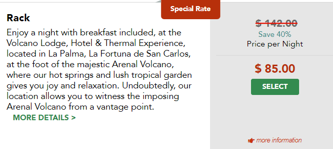 Volcano Lodge - 高級房,配備 2 張雙人床,6折 現價$85/晚Volcano Lodge - 高級房,配備 2 張雙人床,6折