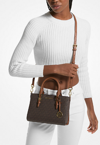 82% OFFMichael Kors Charlotte Small 2-in-1 Logo Satchel only $96.75 @ Michael Kors