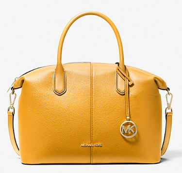 $109 (原價$628)Michael Kors Hyde 大號荔枝紋皮挎包 @ Michael Kors，6色可選