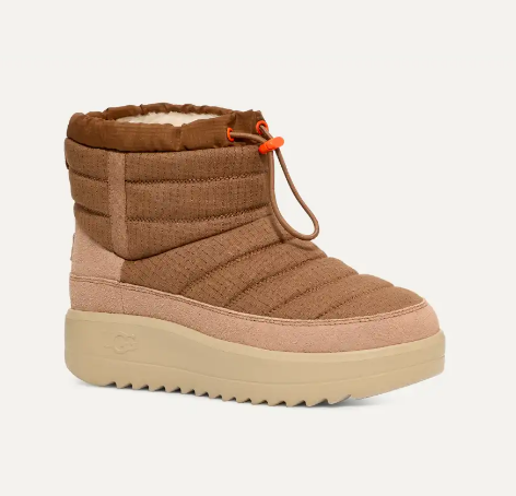 This winter-ready weatherized boot features a maximalist aesthetic and is crafted with responsible materials like the repurposed eco-suede upper and SugarSole™ outsole crafted from renewable This winter-ready weatherized boot features a maximalist aesthetic and is crafted with responsible materials like the repurposed eco-suede upper and SugarSole™ outsole crafted from renewable