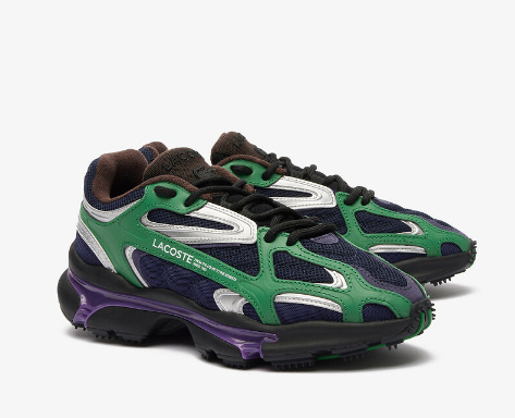 The L003 2K24 is the step to the future of Lacoste sneaker design language. This sneaker is built for today's fashion-sneaker connoisseur - harnessing sport The L003 2K24 is the step to the future of Lacoste sneaker design language. This sneaker is built for today's fashion-sneaker connoisseur - harnessing sport