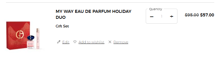 限今天!Giorgio Armani Beauty阿玛尼官网精选香水彩妆礼盒套装闪促 收My Way寄情等 无门槛6折+满额赠10件礼品限今天!Giorgio Armani Beauty阿玛尼官网精选香水彩妆礼盒套装闪促 收My Way寄情等