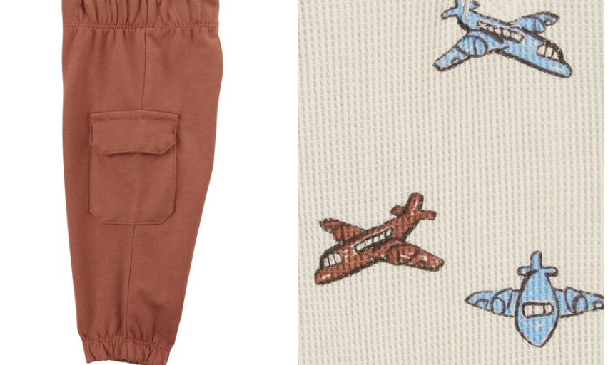 Designed in a soft cotton blend