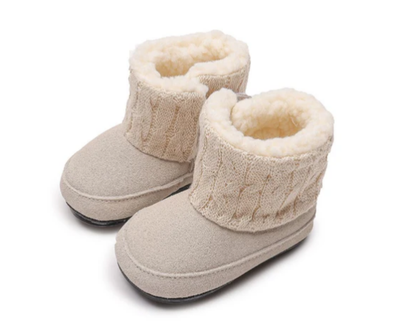 The most delightfully soft baby boots imaginable