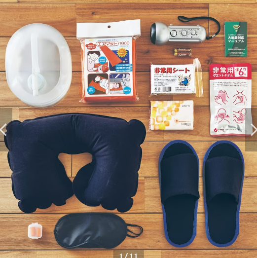 お手持ちのリュックに入れるだけ