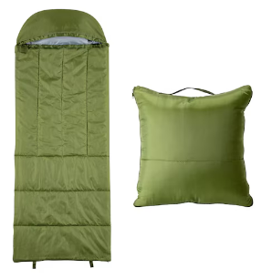 クッションにもなる多機能寝袋