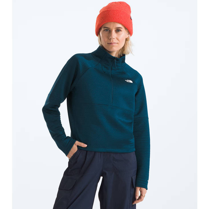 $63 (Was $90) 30% Off The North Face Women’s DOTKNIT™ Thermal ¼-Zip