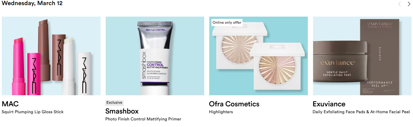 每日不同產品5折Ulta Beauty21天美容盛典 收Estee Lauder, Lancome, MAC, Fenty Beauty, Armani, Clarins, NARS等