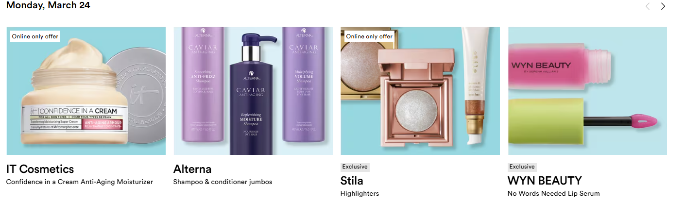 每日不同產品5折Ulta Beauty21天美容盛典 收Estee Lauder, Lancome, MAC, Fenty Beauty, Armani, Clarins, NARS等